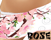Sakura White Tight Skirt