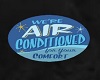 Air Conditioned sign