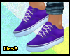 M:: Purple Sneakers