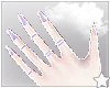 R. Nail -rings lilac