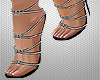 Z Black/Silver Heels
