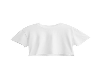 simple white crop top