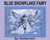 BLUE SNOWFLAKE FAIRY