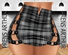 Sexy Gray Mini Skirt