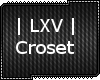 | LXV | Corset.
