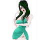 Green Bodycon Dress F