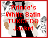White Satin Tuxcedo - P