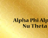 Alpha Phi Alpha Nu Theta