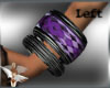 Black&Purple Wristband L