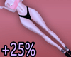 Longer Legs +25%