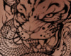 Tiger+Snake L Side Tat