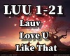 Lauv - Love U Like That
