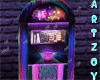 ! Purple Vintage Jukebox