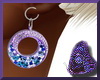Purple/Blue Earrings