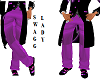 Purple DRAGON Pants