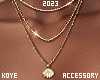 |< Blanca Gold Necklace
