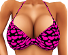 Pink Heart Bikini Top