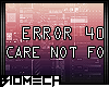ERROR 404 - CARE