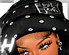 Studded Beanie Blk H.O