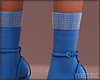 $ Sock Sandals BLUE
