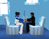 Blue Frost Romance Table