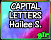 Capital Letters-Hailee S