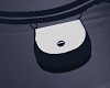 Navy and White belt bag