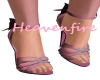 ^HF^ Rose Heart Heels