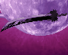 Purple Black Demon sword