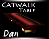 Dan| Catwalk Table RED