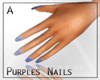 ▲ Purples Nails