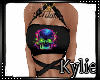 Neon Skull Top