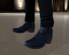 (S)Blue Country boots M