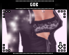 G| black hoody lace bra