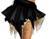 Black/Gold Sequin Skirt