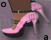 sliver pink shoes