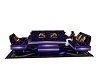 Purple rose couch 