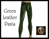 [xTx]Green Leather Pants