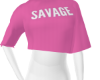 Savage Crop Top PK - PA