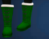 Olive cozy boots