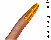 sparkling copper nails