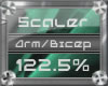 (3) Arm/Bicep (122.5%)