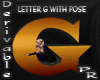 Letter G with Pose