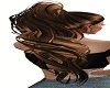 High brown ponytail