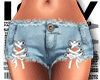 Iv-Sexy shorts bluE