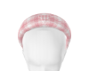 Pink Plaid Headband