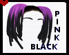 F> Pink/Black Tails