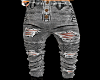 Savage Grey Jeans Pant