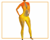 Orange Yellow Bodysuit