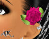 *AK Flower in hair rose2